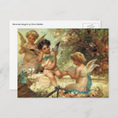 ミュージシャンエンジェルズバイハンスザッツカビクトリアンファインアート ポストカード (正面/裏面)