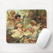 ミュージシャンエンジェルズバイハンスザッツカビクトリアンファインアート マウスパッド (マウス)