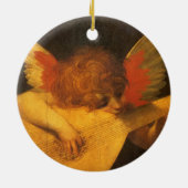 ミュージシャンエンジェル遊ズルテバイロッソフィオレンティーノ セラミックオーナメント (裏面)