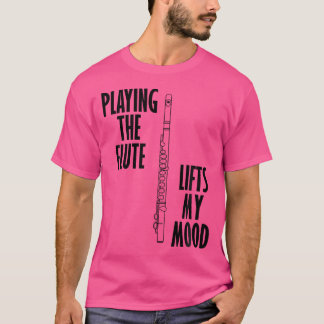 ミュージシャンオーケストラ音楽フルート奏者 Tシャツ