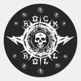 ミュージシャンギタリスト楽器ケースロックバンドクール ラウンドシール