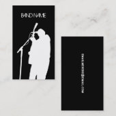 ミュージシャンギタリスト歌手バンドアーティスト広報 名刺 (正面/裏面)