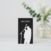 ミュージシャンギタリスト歌手バンドアーティスト広報 名刺 (スタンド正面)