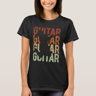 ミュージシャンギタリスト1のアコースティックギタリスト Tシャツ