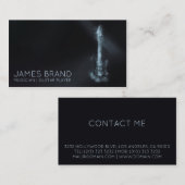 ミュージシャンギタープレーヤー 名刺 (正面/裏面)