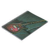 ミュージシャンギターラバーギフト ノートブック (左側)