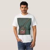 ミュージシャンギターラバーギフト Tシャツ (正面フル)