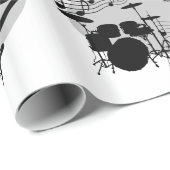 ミュージシャングラフィックギフトラップHAMbyWG ラッピングペーパー (ロールコーナー)