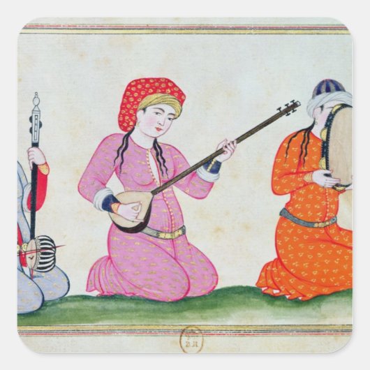 ミュージシャンコスチュームドゥラクールエドゥラ スクエアシール (正面)