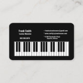 ミュージシャンコンポーザアレンジャー先生キーボード 名刺 (正面)