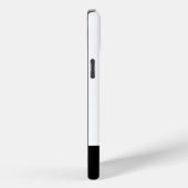 ミュージシャンサキソフォンシルエット引用文アーカスタマイズト Case-Mate iPhoneケース (裏面 / 右)