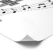 ミュージシャンジャズオントランペットプレーヤー ポスター (角)