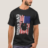 ミュージシャンドラム用ドラム Tシャツ (正面)