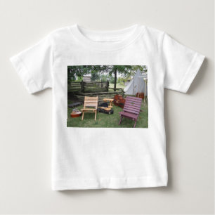 ミュージシャンバンドキャンプシャツ ベビーTシャツ