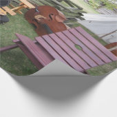 ミュージシャンバンドキャンプラッピング紙 ラッピングペーパー (コーナー)