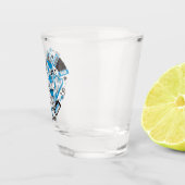 ミュージシャンミュージカル楽器ハートツール ショットグラス (右)