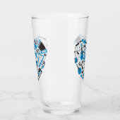 ミュージシャンミュージカル楽器ハートツール タンブラーグラス (左)