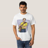 ミュージシャンメンズTシャツ Tシャツ (正面フル)