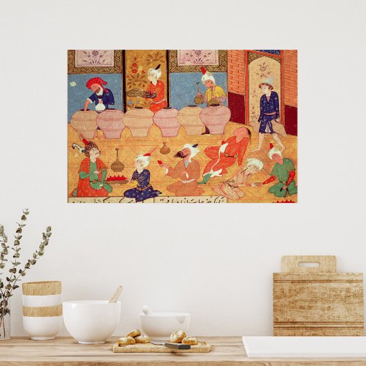 ミュージシャン付き宴会の詳細 ポスター (キッチン)