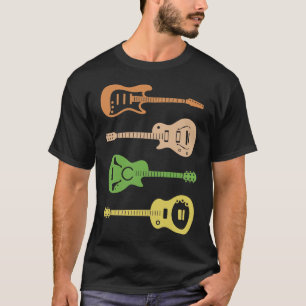 ミュージシャン動揺してミュージカル楽器レトロバス Tシャツ