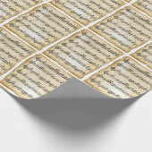 ミュージシャン包装紙 ラッピングペーパー (角)