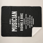 ミュージシャン役職ギフト シェルパブランケット (正面(横))