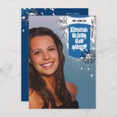 ミュージシャン演劇卒業招待状 招待状 (正面/裏面)