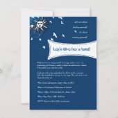 ミュージシャン演劇卒業招待状 招待状 (裏面)