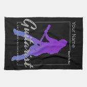 ミュージシャン生まれ・バンドのギタリストへ キッチンタオル (横)