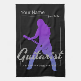 ミュージシャン生まれ・バンドのギタリストへ キッチンタオル