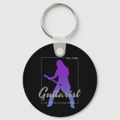 ミュージシャン生まれ・バンドのギタリストへ キーホルダー (正面)