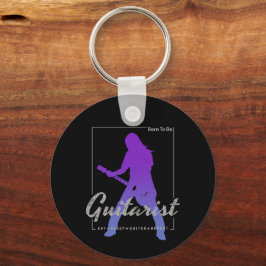 ミュージシャン生まれ・バンドのギタリストへ キーホルダー