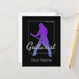 ミュージシャン生まれ・バンドのギタリストへ シーズンポストカード