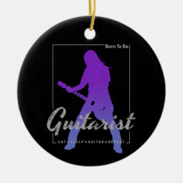 ミュージシャン生まれ・バンドのギタリストへ セラミックオーナメント