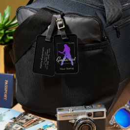 ミュージシャン生まれ・バンドのギタリストへ ラゲッジタグ