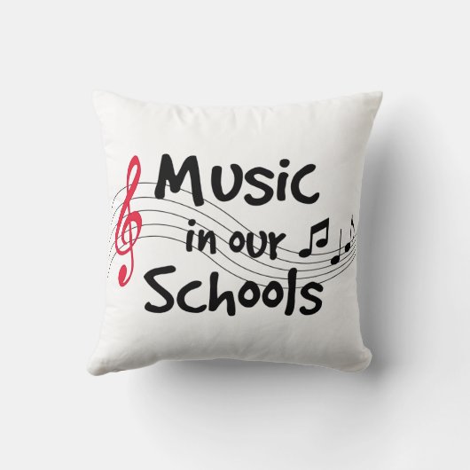 ミュージシャン用枕 クッション (裏面)