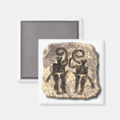 ミュージシャン石 マグネット (正面/裏面)