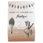 ミュージシャン素晴らしい演奏抱き枕 ミディアムペーパーバッグ (裏面)