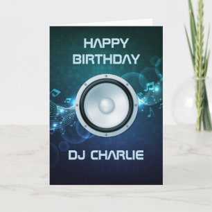 ミュージシャン誕生日カード カード