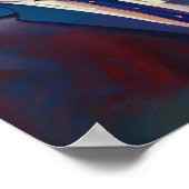 ミュージシャン遊のサクソフォン ポスター (角)