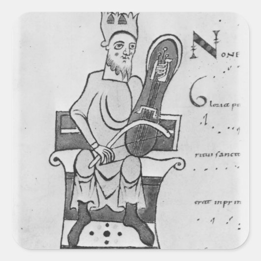 ミュージシャン遊の曲がり角 スクエアシール (正面)