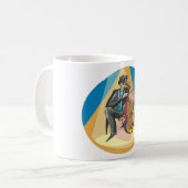 ミュージシャン遊ズザチェロ コーヒーマグカップ (正面左)
