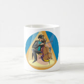 ミュージシャン遊ズザチェロ コーヒーマグカップ (中央)