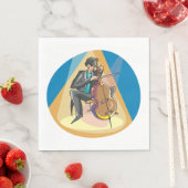 ミュージシャン遊ズザチェロ スタンダードランチョンナプキン (インサイチュ)