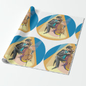 ミュージシャン遊ズザチェロ ラッピングペーパー (アンロールド)