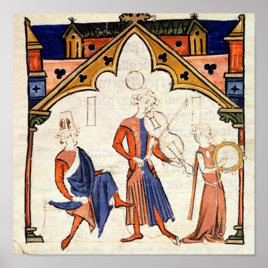 ミュージシャン遊ズ・ヴィオラとタンバリン ポスター (正面)