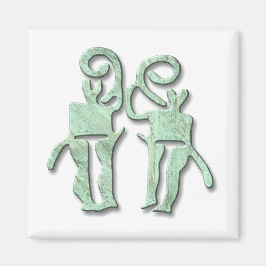 ミュージシャン銅 マグネット (正面)