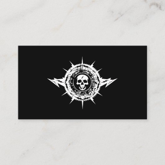 ミュージシャン音楽業界ロックバンドギターレッスン 名刺 (正面)