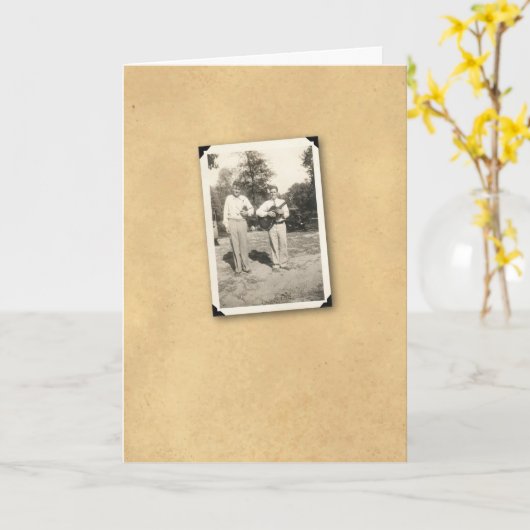 ミュージシャン2 カード (黄色い花)