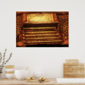 ミュージシャン – オルガニスト – パイプオルガン ポスター (キッチン)